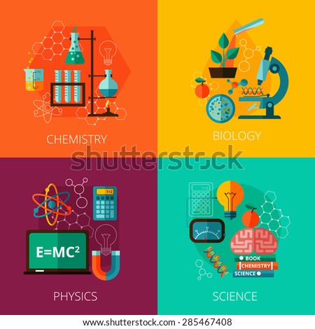 Biological Physics Laboratory Chemistry Scientific Education Stock ...