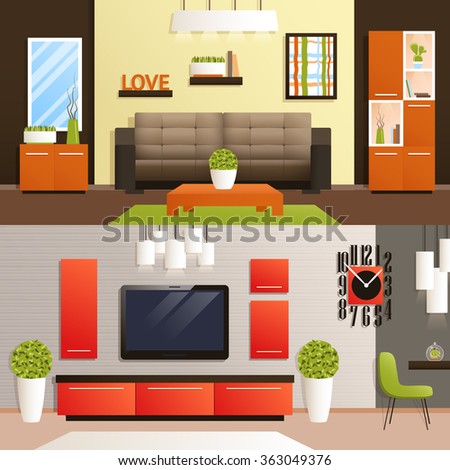 Illustration Room Stock Vector 189047912 - Shutterstock