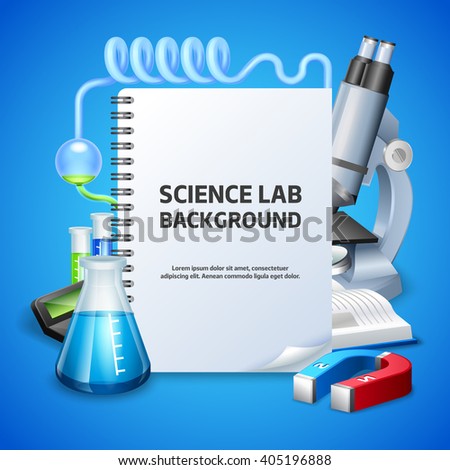 science lab poster