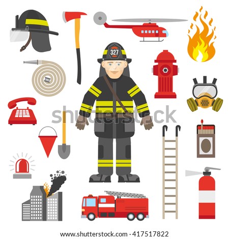 Fireman Stock Images, Royalty-Free Images & Vectors | Shutterstock