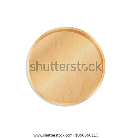 Wooden Trencher Tray Salver Isolated On Stock Vector 1068868115 ... Wooden Trencher Tray Salver Isolated On Stock Vector 1068868115 ...