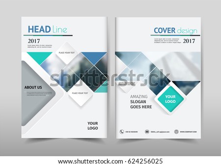 Geometric Design On Backgroundbrochure Template Layoutcover Stock ...