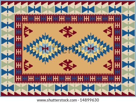 Traditional Ottoman Turkish Carpet Design Traditional Ottoman Turkish Carpet Design