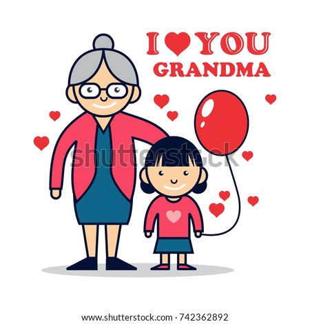 Free Free 245 We Love You Grandma Svg SVG PNG EPS DXF File