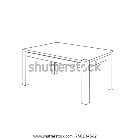 Table Sketch Stock Images, Royalty-Free Images & Vectors | Shutterstock