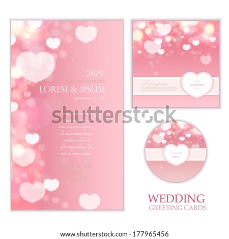 Gift Voucher Coupon Discount Happy Valentines Stock Vector 551868346 ...