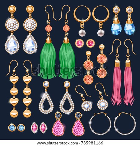 Hoop Earrings Stock Images, Royalty-Free Images & Vectors | Shutterstock