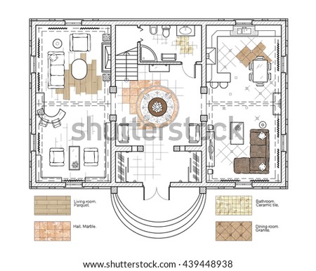 Architectural Drawing Materials architectural drawing design house floor plan stock illustration Architectural Drawing Materials architectural drawing design house floor plan stock illustration