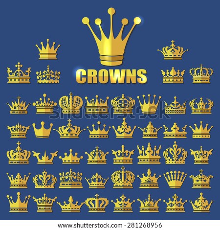 Gold Crown Stock Images, Royalty-Free Images & Vectors 