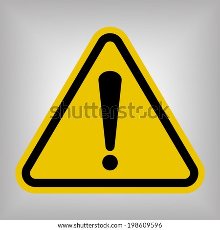 Warning Pictogram Stock Photos, Images, & Pictures | Shutterstock