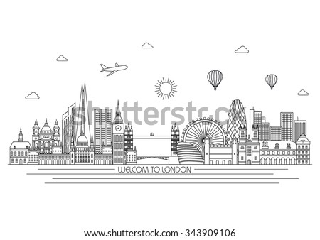 London Skyline Stock Photos, Images, & Pictures | Shutterstock