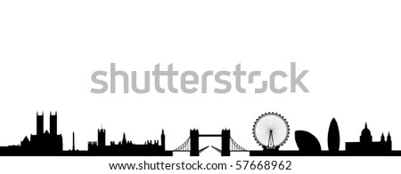 Skyline London Stock Vector (Royalty Free) 57668962 - Shutterstock