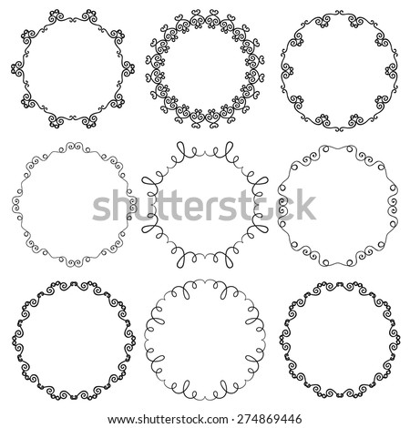 Circle Border Stock Photos, Images, & Pictures | Shutterstock