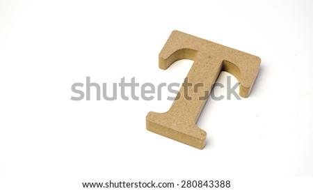 single alphabet capital letter t wooden stock photo royalty free block letter t