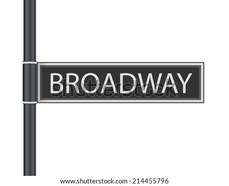 Broadway Street Sign Stock Images, Royalty-Free Images & Vectors ...