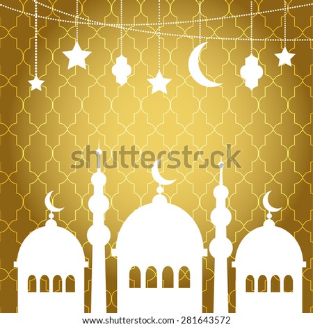 Mosque Silhouette Stock Images, Royalty-Free Images 