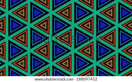Set Traditional African Ndebele Patterns Vector Stock Vector 75496813 ...