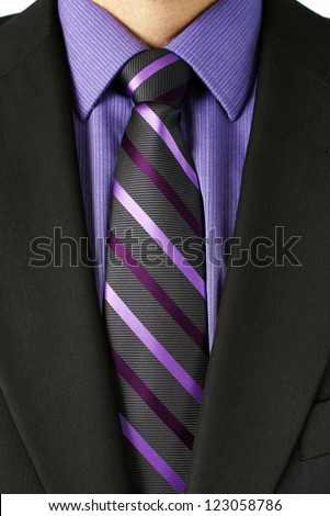 Suit Purple Tie Stock Photos, Royalty-Free Images & Vectors