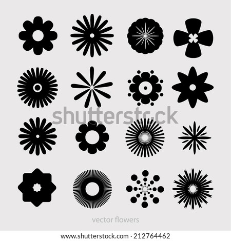 Flowers silhouette Stock Photos, Images, & Pictures | Shutterstock