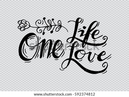 Фото тату one live one love