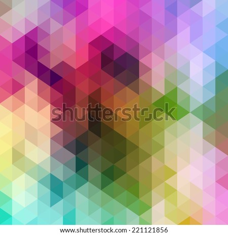 Abstract Colorful Geometric Seamless Pattern Background Stock ...