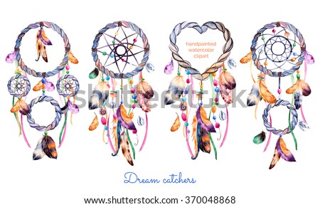 hand drawn illustration 4 dreamcatchersethnic illustration stock hand drawn illustration 4 dreamcatchersethnic illustration stock