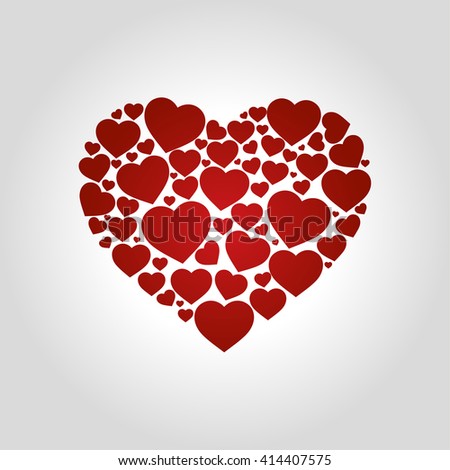 Heart Logo Stock Vector 414407575 - Shutterstock