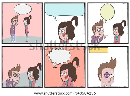 Comic Strip Stock Photos, Images, & Pictures | Shutterstock