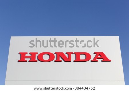 Kolding, Denmark - February 28, 2016: Honda is a Japanese public multinational corporation primarily known as a manufacturer of automobiles, motorcycles and power equipment