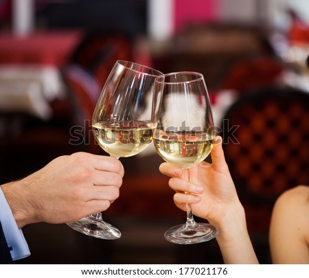 Wine Glasses Toasting Stock Photos, Images, & Pictures | Shutterstock