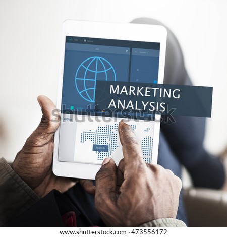 Marketing research concept