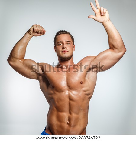 Muscular Man Angry Royalty Free Stock Photos - Image: 27894248
