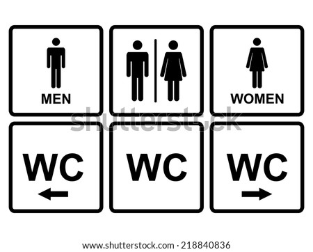 Bathroom Signs With Arrows restroom sign stock images, royalty-free images & vectors Bathroom Signs With Arrows restroom sign stock images, royalty-free images & vectors