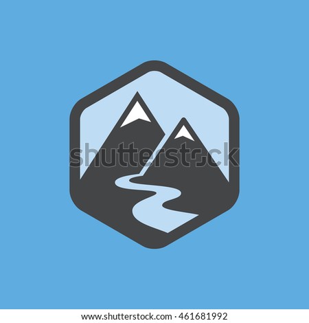 Free Free 180 Mountain River Svg SVG PNG EPS DXF File