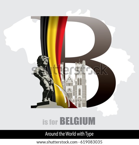 Image result for letter B Belgium