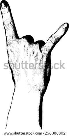 Two finger salute Stock Photos, Images, & Pictures | Shutterstock