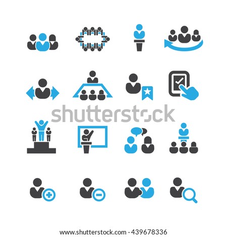 Meeting Icon Stock Photos, Images, & Pictures | Shutterstock