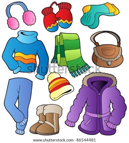 Winter clothes Stock Photos, Images, & Pictures | Shutterstock