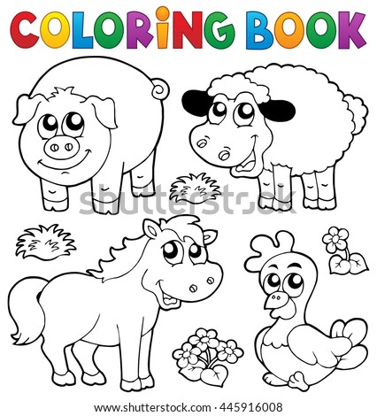 coloring book pictures of animals