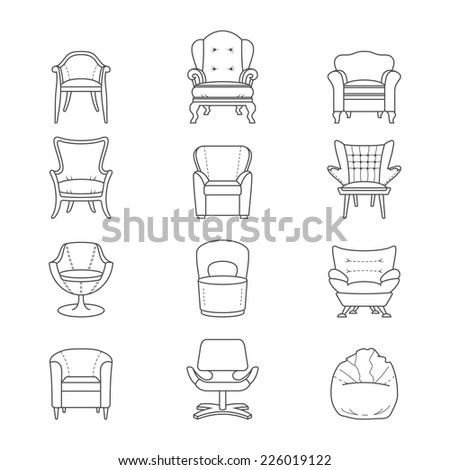 Armchair Drawing Armchair Drawing