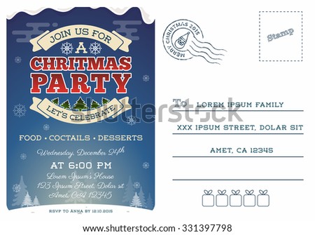 postcard party