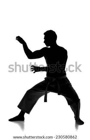 Full Length Silhouette Young Man Dancer Stock Photo 93893689 - Shutterstock
