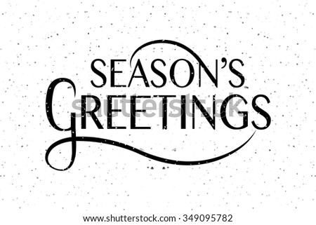 Seasons Greetings Stock Images, Royalty-Free Images 