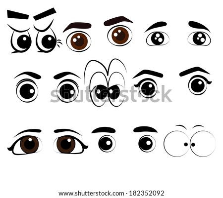 Cartoon Eyes Stock Photos, Images, & Pictures | Shutterstock