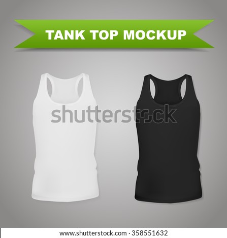 tank top mock up