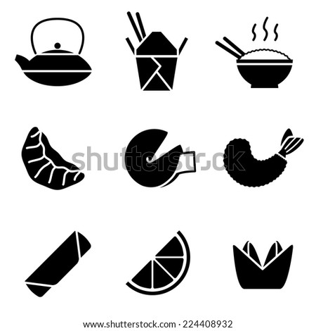 Chinese Take-out Icons
