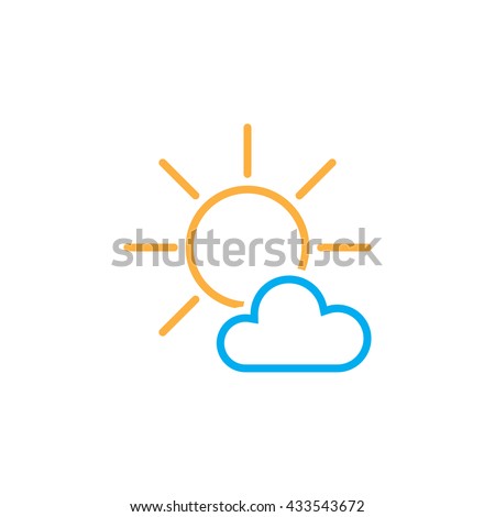 Mostly Sunny Icon Mostly Sunny Icon