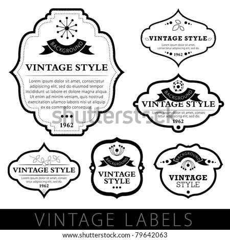 Vintage Label Stock Photos, Images, & Pictures | Shutterstock