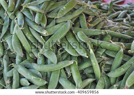 Snap Peas Basket Stock Photo 178429418 - Shutterstock