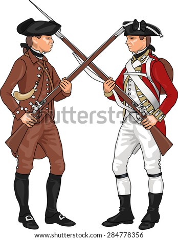 uniforms of the american revolution coloring book
